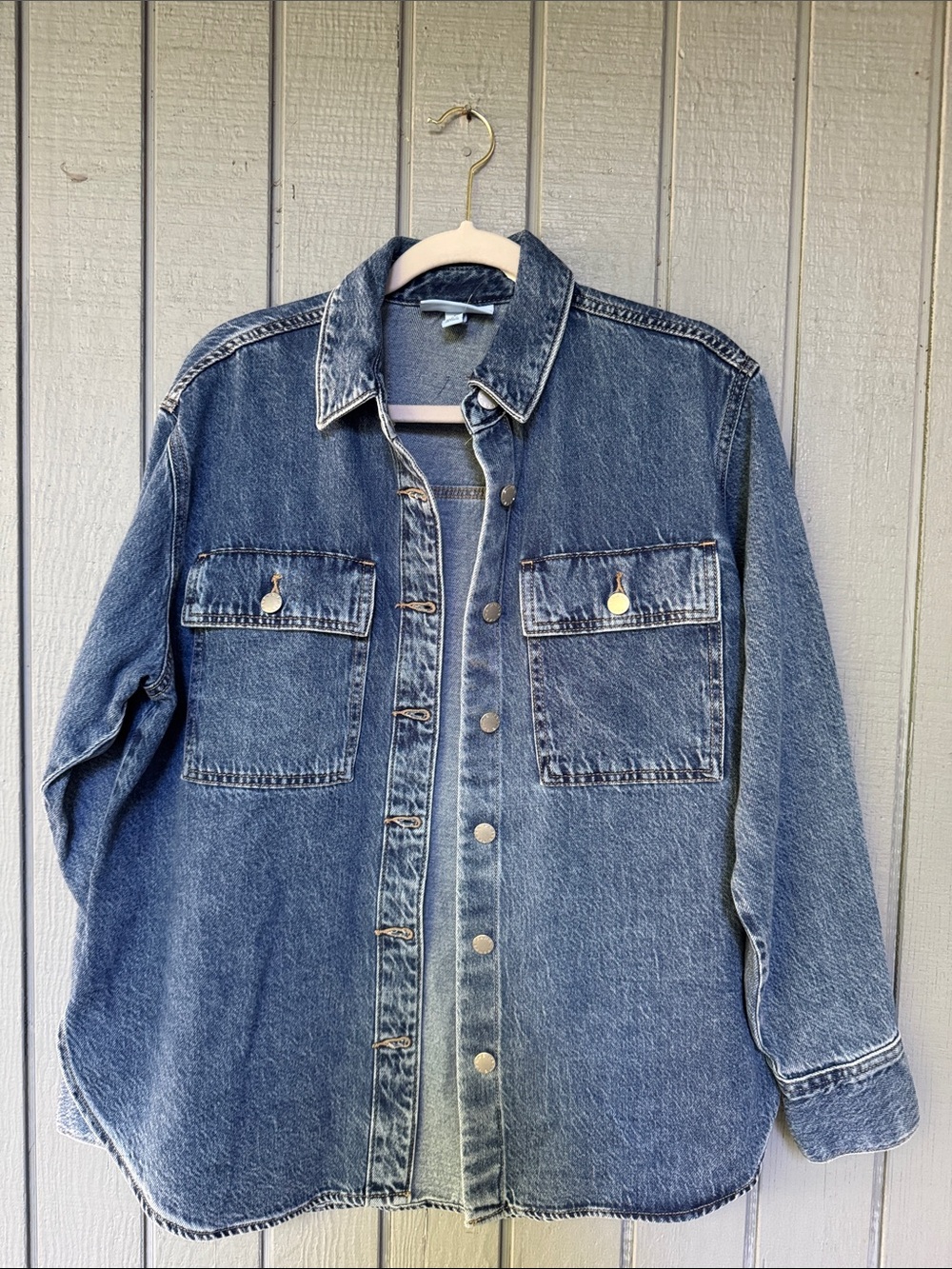 Parke Women’s Denim X Target Jean Shacket Small